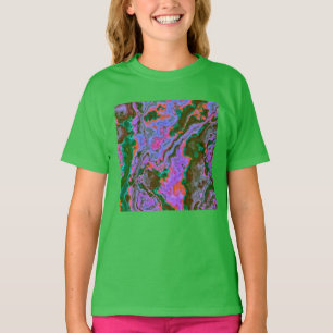 T-shirt en marbre aigre