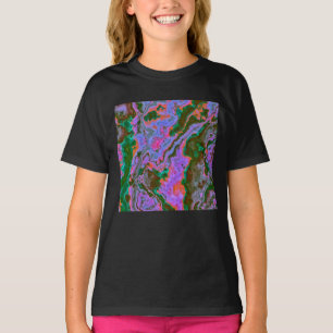 T-shirt en marbre aigre