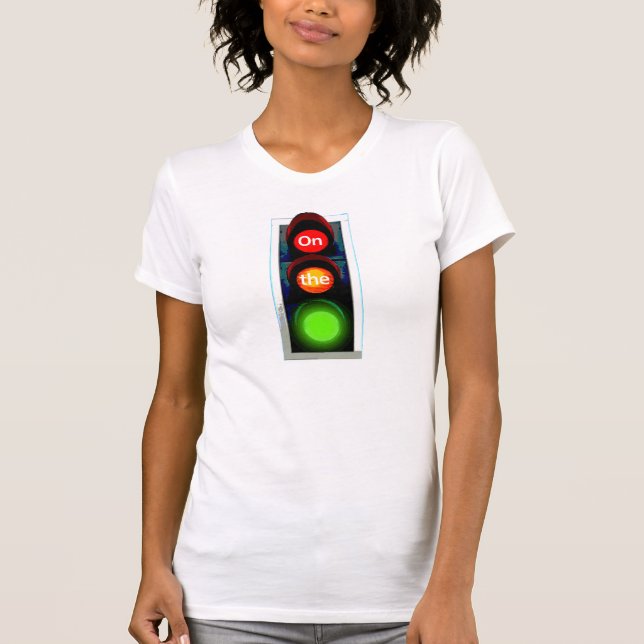T-shirt En marche - Séquence de feu de circulation (Devant)