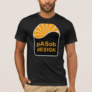 T-Shirt en mélange poly-coton Bella Canvas, Noir