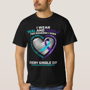T-shirt En Mémoire De Mon Fils Maman Papa Suicide Préventi