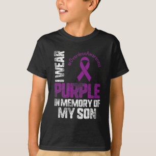 T-shirt En Mémoire De Mon Fils Mois De Sensibilisation À L