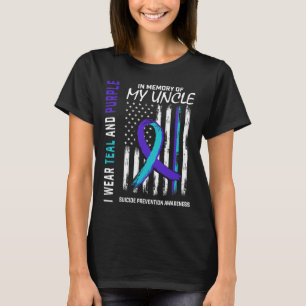 T-shirt En Mémoire De Mon Oncle Prévention Du Suicide