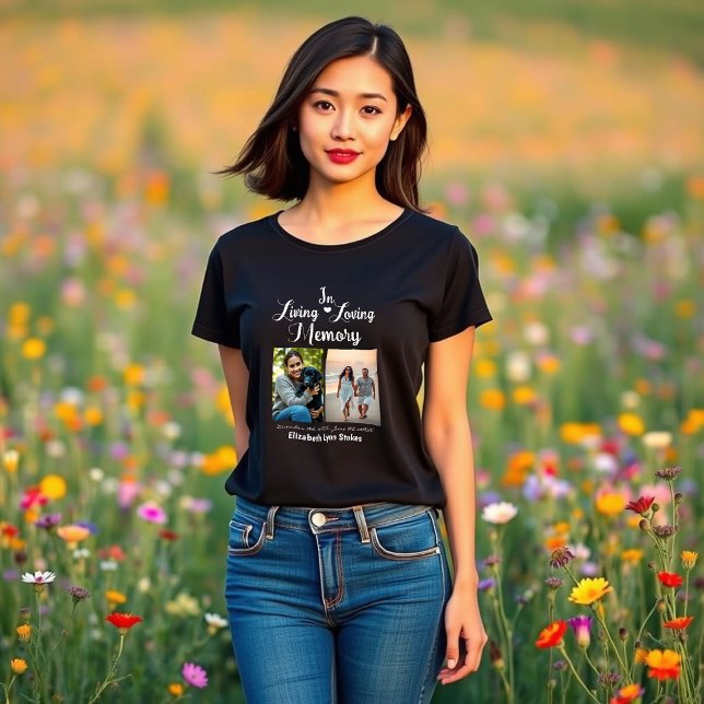 T-shirt en mémoire vive et amoureuse (In Living & Loving Memory Women's T-shirt)