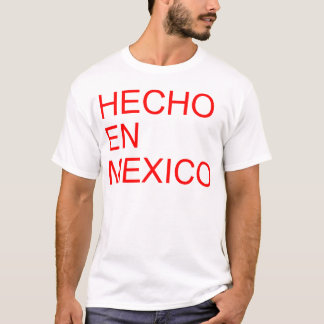 T-SHIRT EN MEXIQUE DE HECHO