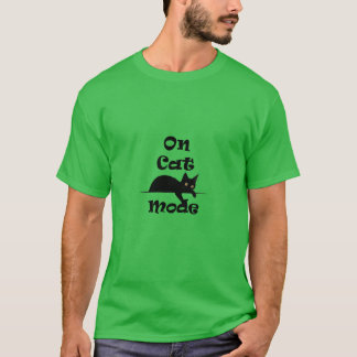 T-shirt En mode chat ami