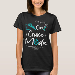 T-shirt En Mode Croisière Vacances Correspondant Vacay Fam