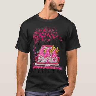 T-shirt En Octobre Nous Portons Des Gnomes Rose Tournesol 