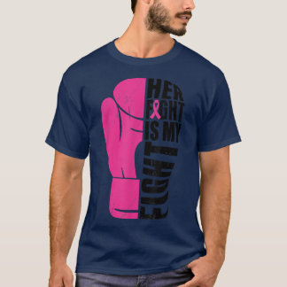 T-shirt En Octobre Nous Portons Des Papillons Roses Cancer