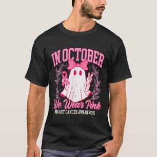 T-shirt En Octobre, Nous Portons Pink Breast Cancer Sensib