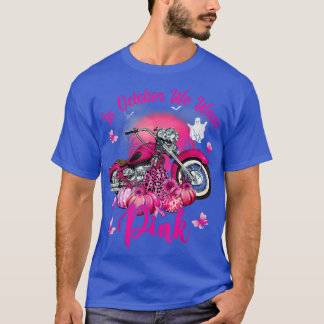 T-shirt En Octobre Nous Portons Pink Breast Cancer Sensibi