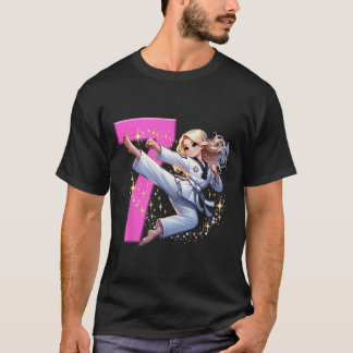 T-shirt En Octobre Nous Portons Pink Preppy Cancer du Sein