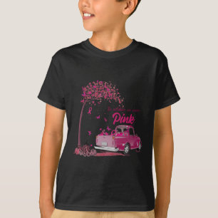 T-shirt En Octobre Nous Portons Pink Truck Certifié Cancer