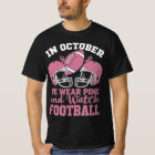 En Octobre Nous Portons Rose Et Regardons Le Footb