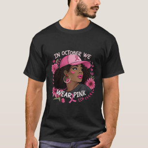 T-shirt En Octobre Nous Portons Une Chemise Rose   Femme n