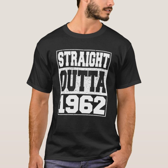 T-shirt En Plein Air 1962 60E Anniversaire Cadeaux Garçons (Devant)