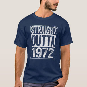 T-shirt En Plein Air 1972 50E Cadeau Anniversaire