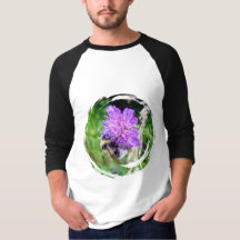En pleine floraison - Basic 3/4 manche Raglanshirt