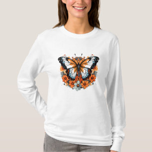 T-shirt En pleine floraison : Papillon