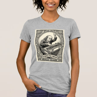 T-shirt En Rock Nous Faisons Confiance 100 Roches Franklin