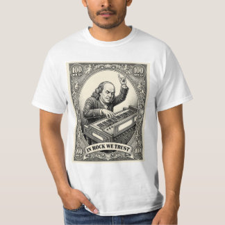 T-shirt En Rock Nous Faisons Confiance 100 Roches Franklin