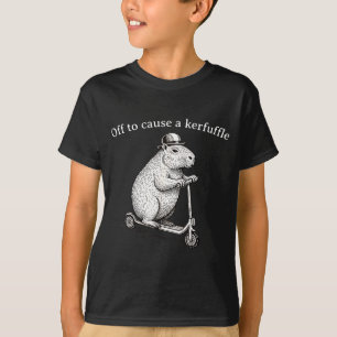 T-shirt En route pour causer une agitation Funny Silly Gro