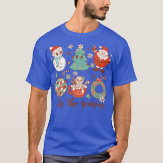 T-shirt En saison Arbre de Noël Vintage