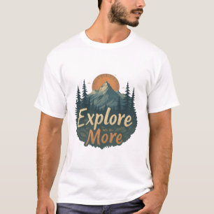 T-shirt "En savoir plus - Aventure Vintage & Nature