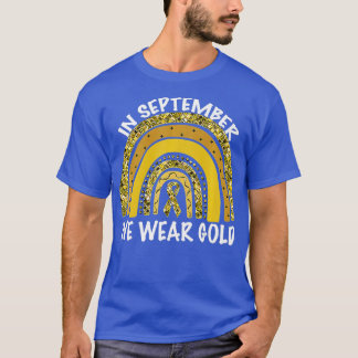 T-shirt En Septembre, nous portons de l'or, un spécialiste