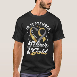 T-shirt En septembre nous portons... FSL Fierté Sourds Jou