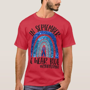 T-shirt En septembre, nous portons une sensibilisation à l