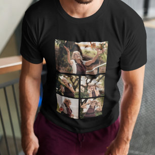 T-shirt En Souvenir   5 Collage de Photos   Mémorial