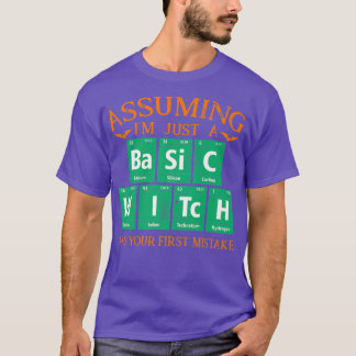 T-shirt En Supposant Que Je Ne Sois Qu'Une Sorcière De Bas