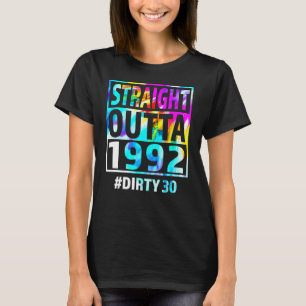 T-shirt En-Tête 1992 Trente-trentaine 30e anniversaire