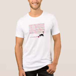 T-SHIRT  EN TRI-MATIÈRE 