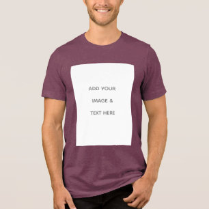 T-SHIRT EN TRI-MATIÈRE