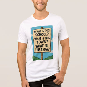 T-SHIRT EN TRI-MATIÈRE