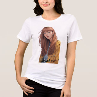 T-SHIRT EN TRI-MATIÈRE सा मा न् य टी-श र् : -