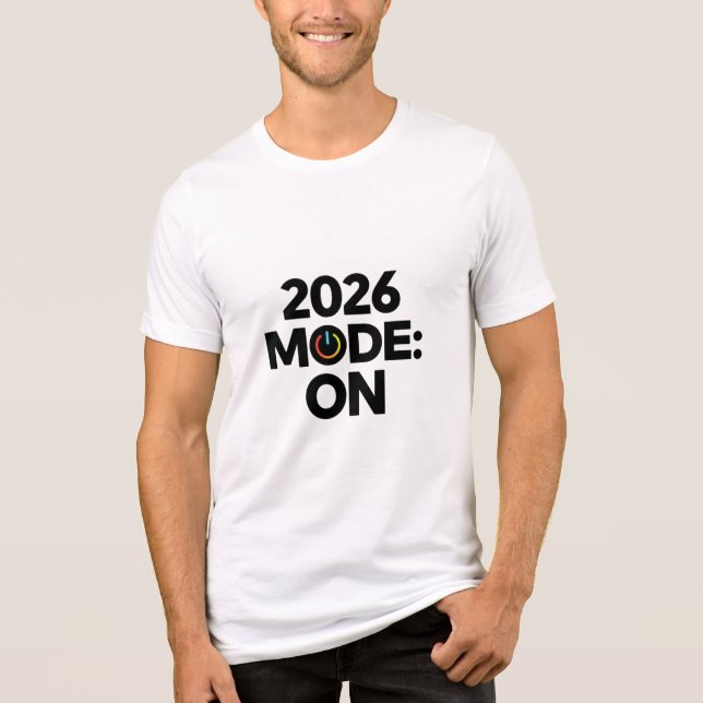 T-shirt En Tri-matière 2026 Goals Loading – New Year Motivation Progress  (Recto)
