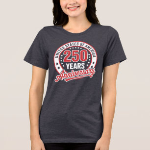 T-shirt En Tri-matière 250 Ans d'Anniversaire des États-Unis