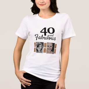 T-shirt En Tri-matière 40 et Fabulous Gold Parties scintillant 2 Photo 40