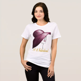 T-shirt En Tri-matière 50 & Fabulous Elegant Woman Guest of Honor