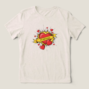 T-shirt En Tri-matière 5ème anniversaire de mariage 