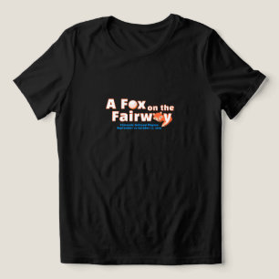 T-shirt En Tri-matière "A" Fox sur le fairway - Femmes - Chemise noire
