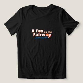 T-shirt En Tri-matière "A" Fox sur le fairway - Femmes - Chemise noire