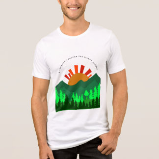 T-shirt En Tri-matière A Journey Through the Silent Slopes Retro Mountain