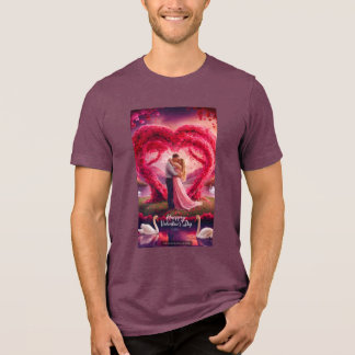 T-shirt En Tri-matière à la recherche d'une greffe de la Saint-Valentin d