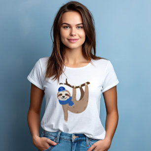 T-shirt En Tri-matière Adorable Hanoukka Sloth