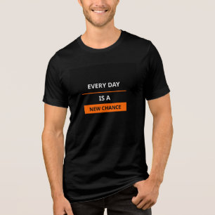 T-shirt En Tri-matière 🔥 Affiche de citation de motivation quotidienne -