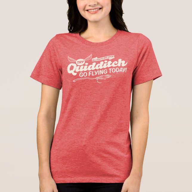 T-shirt En Tri-matière Affiche de recrutement de QUIDDITCH™ (Recto)